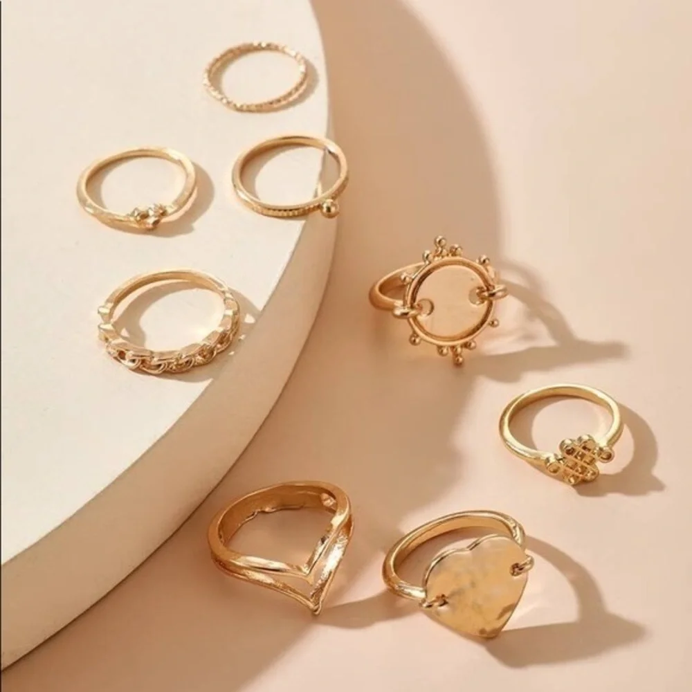 3/$30 💛 Boho Ring Set